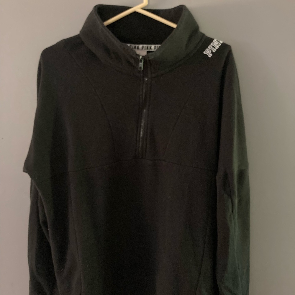 PINK Half Zip Sweatshirt